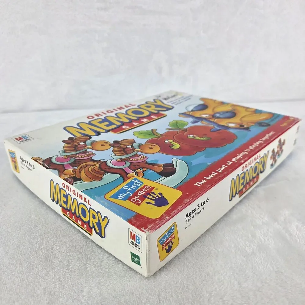Original Memory Game 2001 Milton Bradley My First Games Edition 35 Pairs